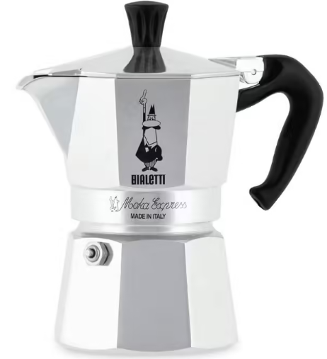 Cafetière italienne Bialetti aluminium 3 tasses