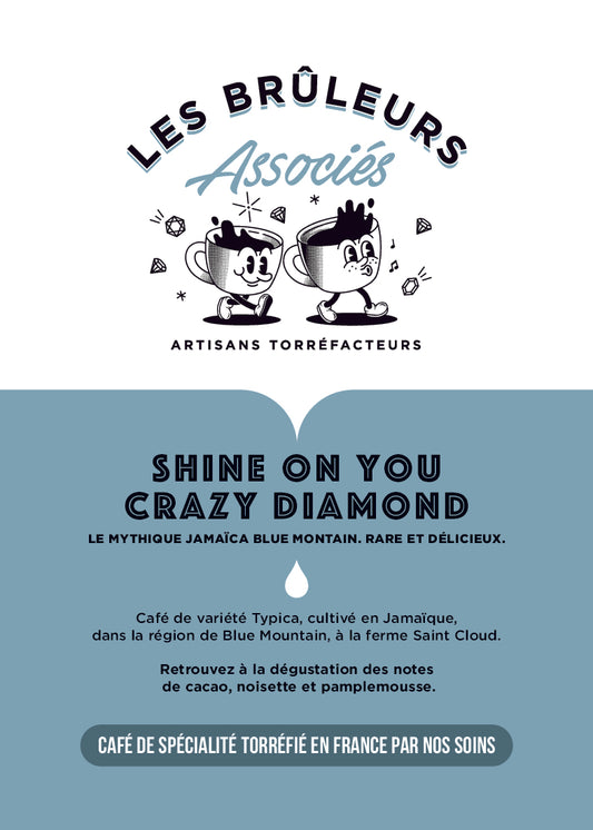 Shine on you crazy diamond - Café de spécialité de Jamaïque - Notes patissières et d'agrumes